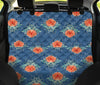 Lotus Boho Pattern Print Design LO07 Rear Dog  Seat Cover