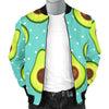 Avocado Pattern Print Design AC012 Men Bomber Jacket