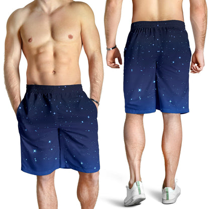 Night sky Pattern Print Design A01 Mens Shorts