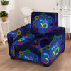 Chakra Zen Yoga OM Armchair Slipcover