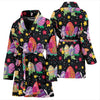 Easter Eggs Pattern Print Design RB06 Women Bathrobe