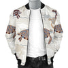 Sea Turtle Pattern Print Design T07 Men Bomber Jacket