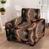 Sun Moon Mandala Armchair Slipcover