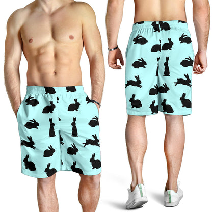 Rabbit Pattern Print Design RB010 Mens Shorts