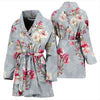 Summer Floral Pattern Print Design SF02 Women Bathrobe