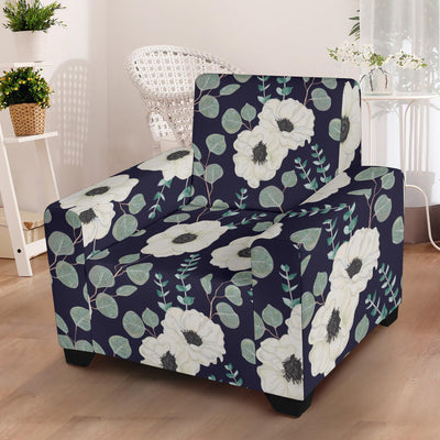 Anemone Pattern Print Design AM01 Armchair Slipcover