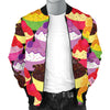 Cupcake Pattern Print Design CP02 Men Bomber Jacket