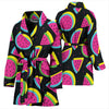 Watermelon Pattern Print Design WM07 Women Bathrobe