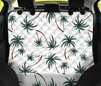 Palm Tree Pattern Print Design PT07 Rear Dog  Seat Cover