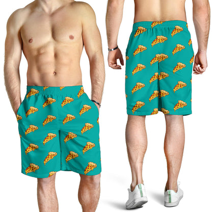Pizza Pattern Print Design A03 Mens Shorts