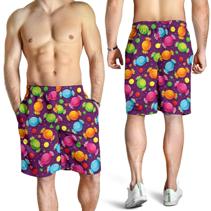 Candy Pattern Print Design CA05 Mens Shorts