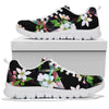 Apple blossom Pattern Print Design AB07 Sneakers White Bottom Shoes