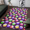 Cupcake Pattern Print Design CP07 Area Rugs