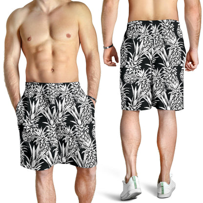Pineapple Pattern Print Design PP08 Mens Shorts
