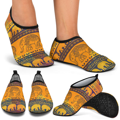 Elephant Aztec Aqua Water Shoes