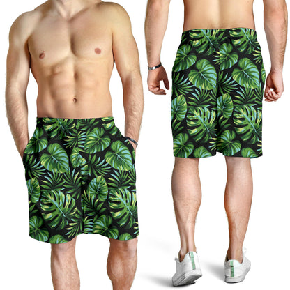 Palm Leaves Pattern Print Design PL013 Mens Shorts
