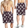 Sun Moon Face Mens Shorts