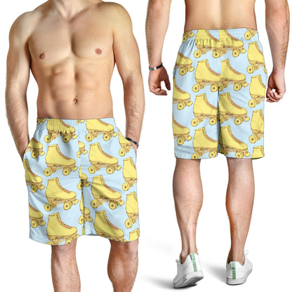 Roller skate Pattern Print Design A03 Mens Shorts