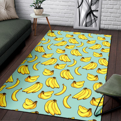 Banana Pattern Print Design BA04 Area Rugs