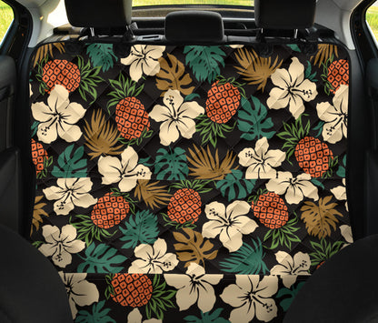Hawaiian Themed Pattern Print Design H08 Rear Dog  Seat Cover