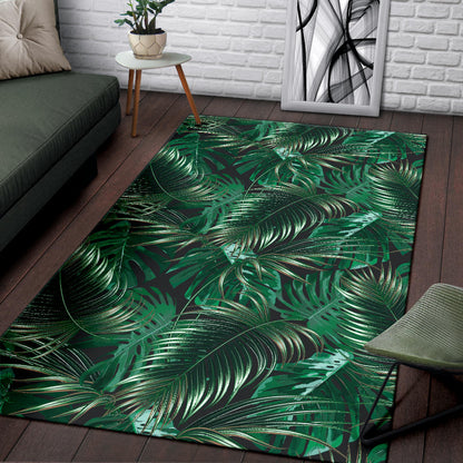 Tropical Flower Pattern Print Design TF012 Area Rugs