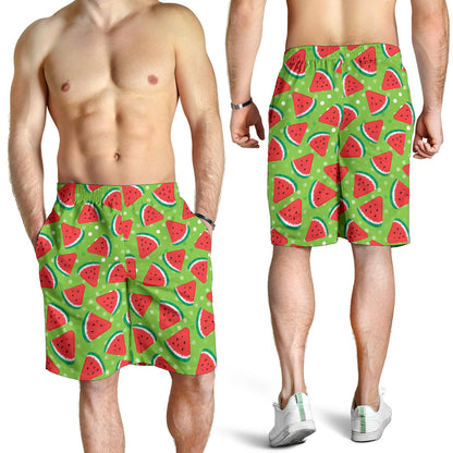 Watermelon Pattern Print Design WM05 Mens Shorts