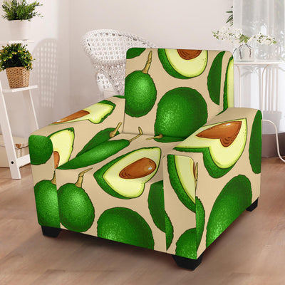 Avocado Pattern Print Design AC010 Armchair Slipcover