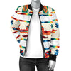 Maracas Mexican Pattern Print Design 01 Women's Bomber Jacket