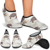 Sea Turtle Pattern Print Design T07 Aqua Water Shoes