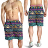 Multicolor Tribal aztec Mens Shorts