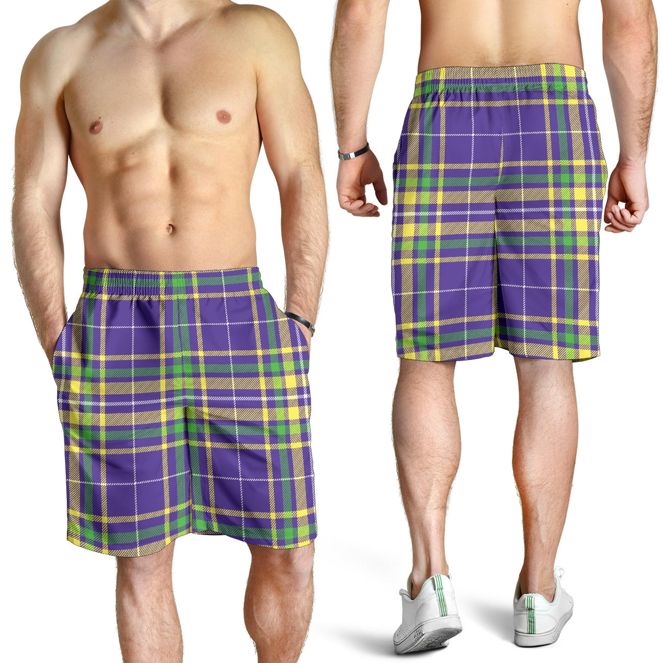 Mardi Gras Pattern Print Design 010 Mens Shorts