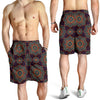 Medallion Pattern Print Design 03 Mens Shorts