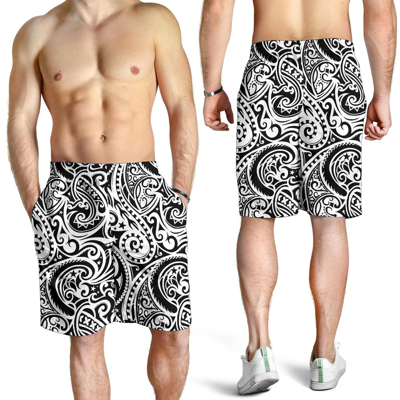Polynesian Traditional Tribal Mens Shorts
