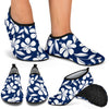 Hibiscus Pattern Print Design HB031 Aqua Water Shoes