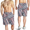 Polynesian Tribal line Mens Shorts