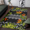 Bird Of Paradise Pattern Print Design BOP07 Area Rugs