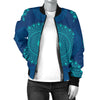 Medallion Pattern Print Design 04 Women's Bomber Jacket