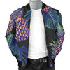 Pineapple Pattern Print Design PP04 Men Bomber Jacket