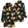 Taco Pattern Print Design TC04 Women Bathrobe