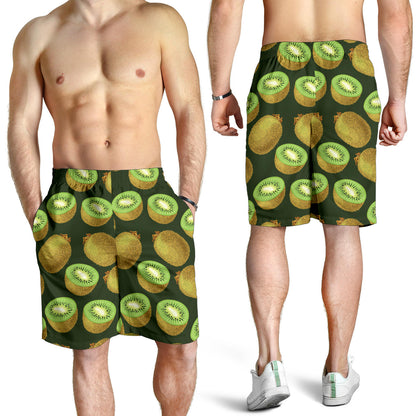 Kiwi Pattern Print Design KW04 Mens Shorts