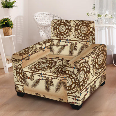 Dream catcher vintage native Armchair Slipcover