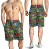 Monarch Butterfly Pattern Print Design 04 Mens Shorts