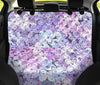 Lilac Pattern Print Design LI01 Rear Dog  Seat Cover