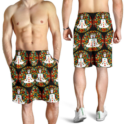 Chakra Yoga Mens Shorts