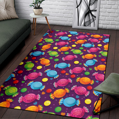 Candy Pattern Print Design CA05 Area Rugs