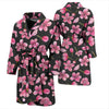 Apple Blossom Pattern Print Design AB03 Men Bathrobe