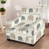 Elephant Cute Armchair Slipcover