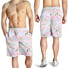 Pink Cherry Blossom Sakura Mens Shorts