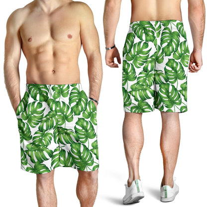 Palm Leaves Pattern Print Design PL08 Mens Shorts