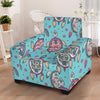 Sea Turtle Art Pattern Armchair Slipcover